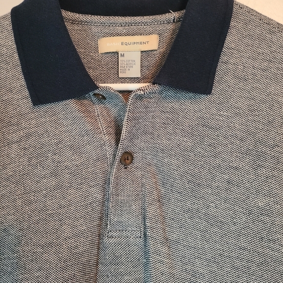 (727) Basic Equipment Men's Classic Polo Shirt, Size: Medium Color: Grey - Picture 6 of 12